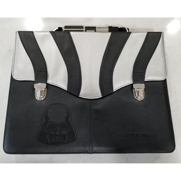 Star Wars Darth Vader Style Sith Briefcase Satchel Cosplay Messenger bag - Picture 1 of 12